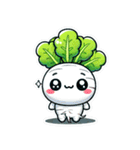 可愛い野菜のコラージュ（個別スタンプ：37）