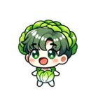 可愛い野菜のコラージュ（個別スタンプ：39）