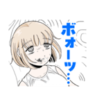 ドカ食いダイスキ！ もちづきさん2（個別スタンプ：12）
