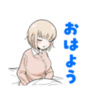 ドカ食いダイスキ！ もちづきさん2（個別スタンプ：13）
