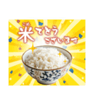 超使える♡ライス/ごはん/おこめ（個別スタンプ：20）