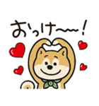ゆるーいかわいい柴犬ちゃん。（個別スタンプ：1）