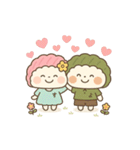 すあまちゃん♡よもぎくん（個別スタンプ：35）