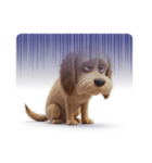 落ち込む犬（個別スタンプ：6）