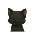 黒猫ビビアン（個別スタンプ：9）