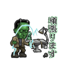 アンデッド動く⚰️フランケンシュタイン（個別スタンプ：13）