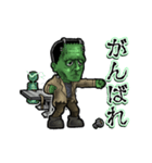 アンデッド動く⚰️フランケンシュタイン（個別スタンプ：14）