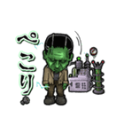 アンデッド動く⚰️フランケンシュタイン（個別スタンプ：15）