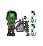 アンデッド動く⚰️フランケンシュタイン（個別スタンプ：18）