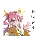 全力アイドルヲタ女子応援（個別スタンプ：2）
