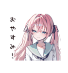全力アイドルヲタ女子応援（個別スタンプ：5）