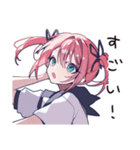 全力アイドルヲタ女子応援（個別スタンプ：7）
