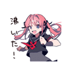 全力アイドルヲタ女子応援（個別スタンプ：22）