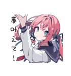 全力アイドルヲタ女子応援（個別スタンプ：30）