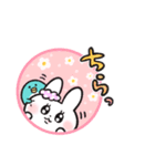 女子うさぎ 生活編（個別スタンプ：8）