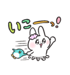 女子うさぎ 生活編（個別スタンプ：10）