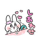 女子うさぎ 生活編（個別スタンプ：19）
