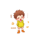 ふわもこ男子の毎日表情（個別スタンプ：20）