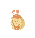 ハリネズミ郵便屋さんの一日（個別スタンプ：5）