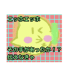 【エッホエッホ編1】オカメインコちゃん（個別スタンプ：21）