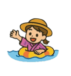 H＆Kゆったりスタンプ～2025年夏ver～（個別スタンプ：22）