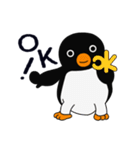 ペンギンさんの日常スタンプ Ver.1（個別スタンプ：5）