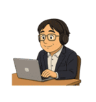 お父さんの楽しい一日（個別スタンプ：2）