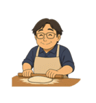 お父さんの楽しい一日（個別スタンプ：12）