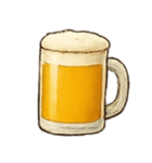 ビール無限人（個別スタンプ：4）