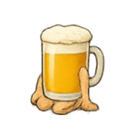 ビール無限人（個別スタンプ：5）