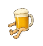 ビール無限人（個別スタンプ：6）