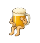 ビール無限人（個別スタンプ：8）