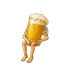 ビール無限人（個別スタンプ：16）