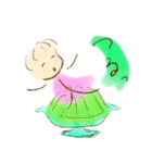 あぶちゃんのグルメって（個別スタンプ：14）
