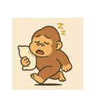 えっほゴリラの日常スタンプ（個別スタンプ：7）