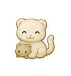 ぷっくりシールスタンプ【フェレット】（個別スタンプ：9）