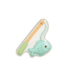 ぷっくりシールスタンプ【フェレット】（個別スタンプ：18）
