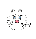 しろくてふわふわのおもち（個別スタンプ：3）