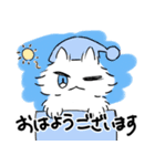 しろくてふわふわのおもち（個別スタンプ：7）