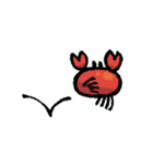 楽しいカニ（個別スタンプ：13）