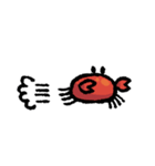 楽しいカニ（個別スタンプ：17）