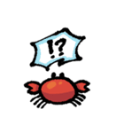 楽しいカニ（個別スタンプ：22）