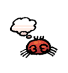 楽しいカニ（個別スタンプ：24）