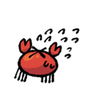 楽しいカニ（個別スタンプ：30）