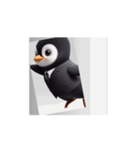 内定ペンギン（個別スタンプ：3）