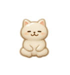 ぷっくりシールスタンプ【ねこ】（個別スタンプ：7）