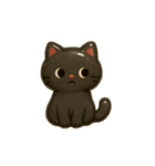 ぷっくりシールスタンプ【ねこ】（個別スタンプ：11）
