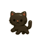 ぷっくりシールスタンプ【ねこ】（個別スタンプ：15）