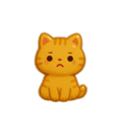 ぷっくりシールスタンプ【ねこ】（個別スタンプ：23）