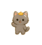 ぷっくりシールスタンプ【ねこ】（個別スタンプ：27）